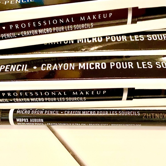 NYC Auburn Micro Eye Brow Pencil with Built-In Brush Brand New In Sealed Box. - Picture 4 of 5